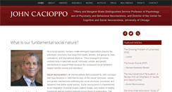 Desktop Screenshot of johncacioppo.com